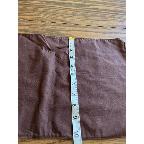 Coffee themed brown 10”x16” cloth placemats set of four - Picture 7 of 7